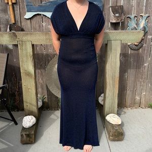 New without tags blue formal